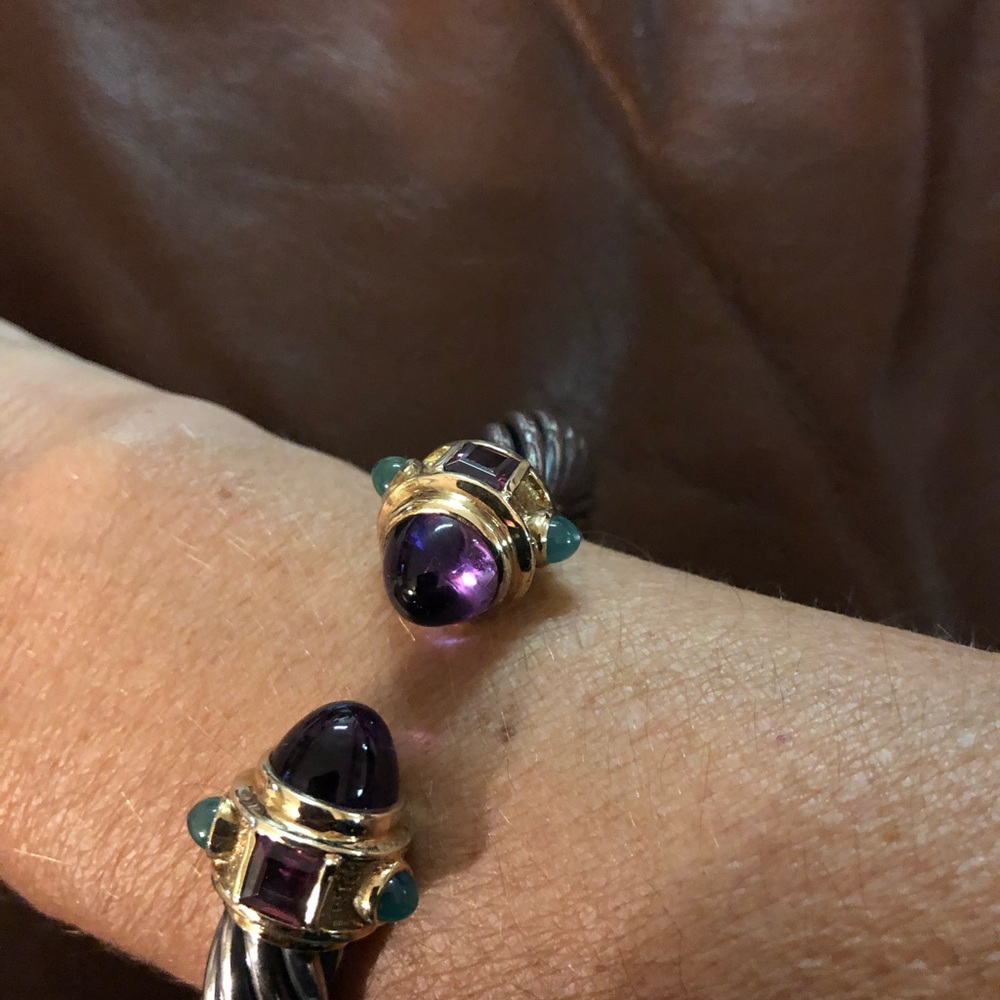 Authentic David Yurman hinged bracelet